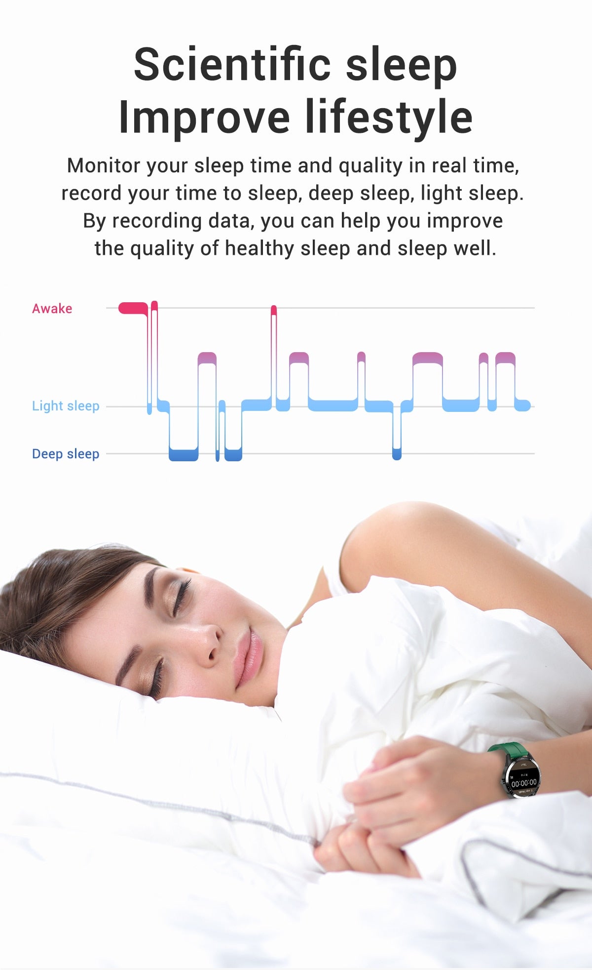 Men's Fitness Smart Watch