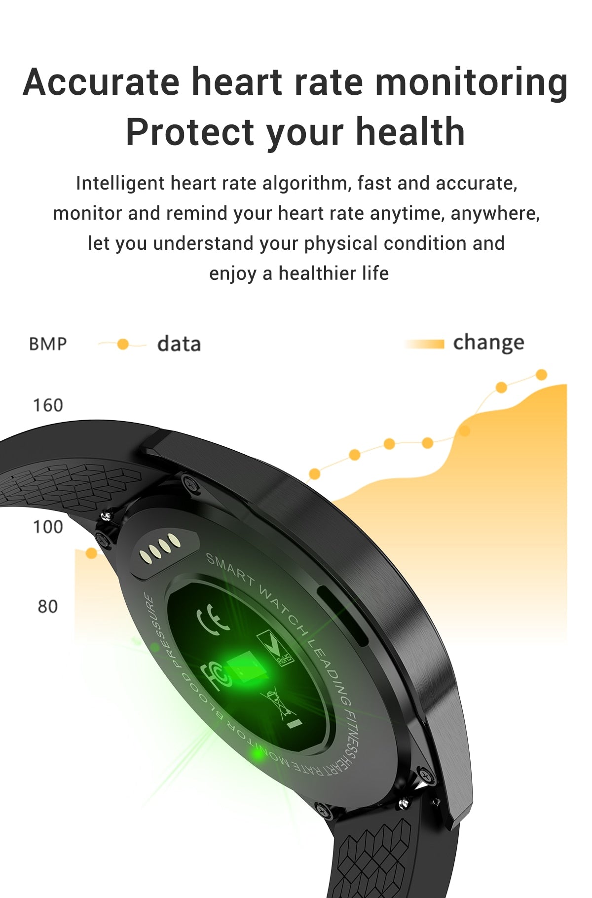 Men's Fitness Smart Watch