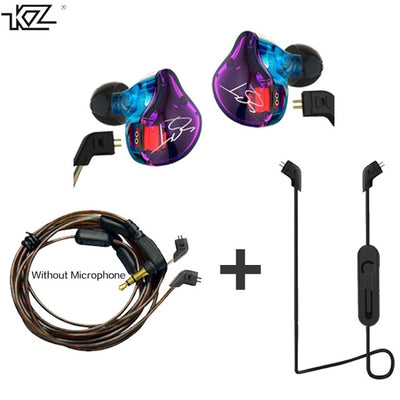 KZ ZST Hybrid In Ear Monitors WIRED and BLUETOOTH