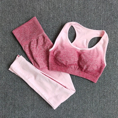 Sports Bra and Leggings Set