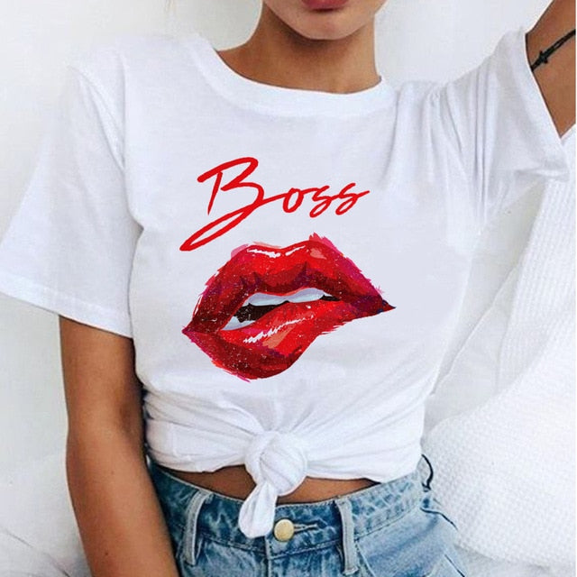 Lip Kiss T Shirt