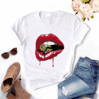 Lip Kiss T Shirt